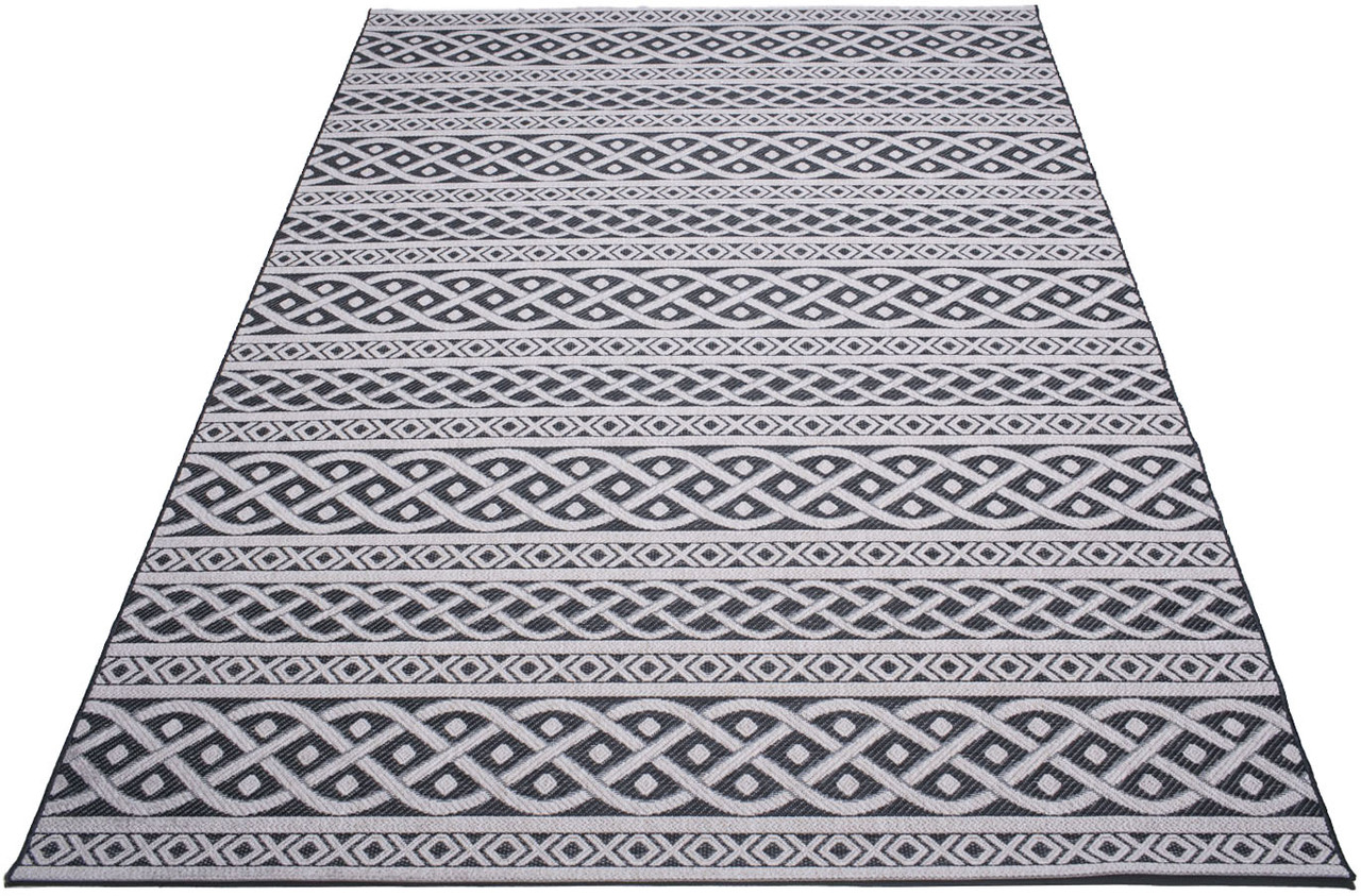 Килим JERSEY HOME 6730 2Х2,9 Кремовий прямокутник 96000, Чорний, фото 1