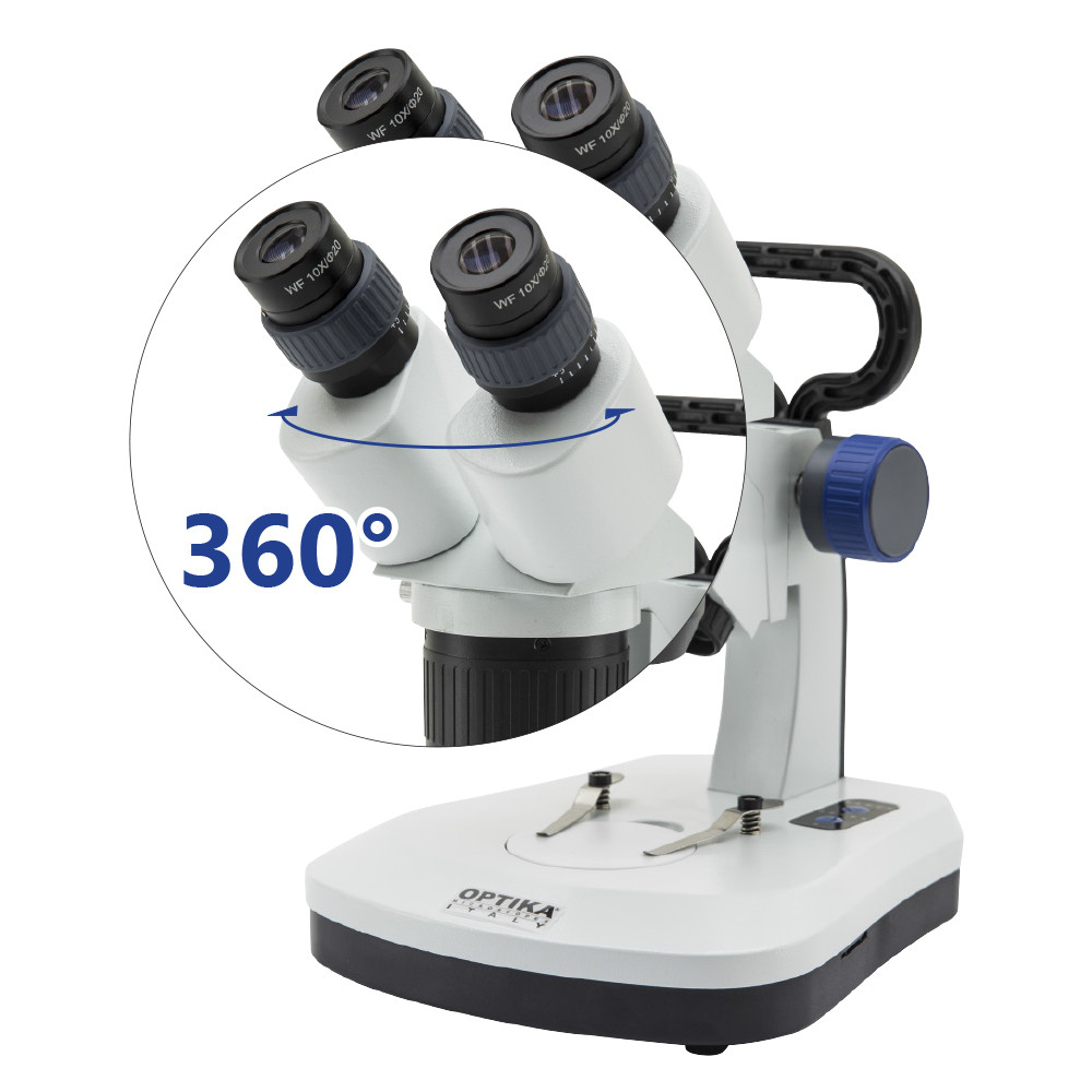 Мікроскоп Optika Stereomicroscope with fixed arm 20x-40x (SFX-51) - фото 3 - id-p1508783574