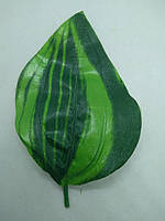 Лист хосты или лилии декоративный 10,5 х 7 см
