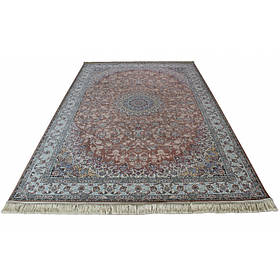 Килим SHAHRIYAR 017 3Х4 Блакитний прямокутник 2 Х 3 м, Коричневий