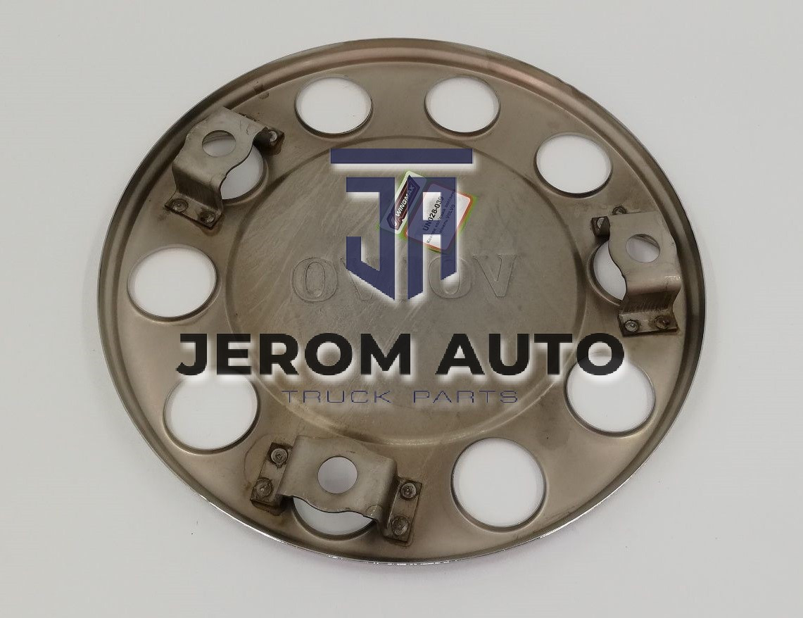 Ковпак металевий нікель з написом VOLVO / UN028-039 / WINGMAX, фото 1