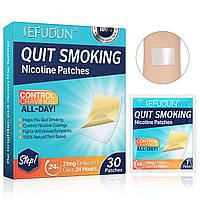Нікотинові пластири від куріння Sefudun Quit Smoking Nicotine Patches 21mg  Over 24 Hours (30 шт)