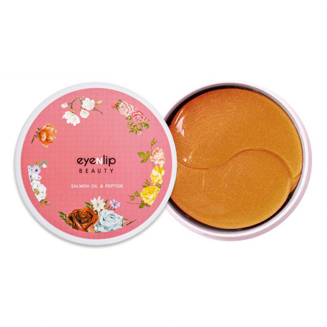 Патчі з олією лосося і пептидами EYENLIP Salmon Oil Peptide Eye Patch