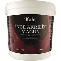 Вологостійка шпаклівка Kale Ince Akrilik Macun 5кг