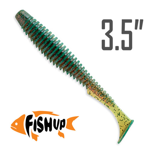 U-Shad 3.5" (90 мм.) 8 шт. Силікон FishUp col. 017