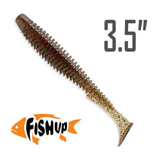 U-Shad 3.5" (90 мм.) 8 шт. Силікон FishUp col. 045