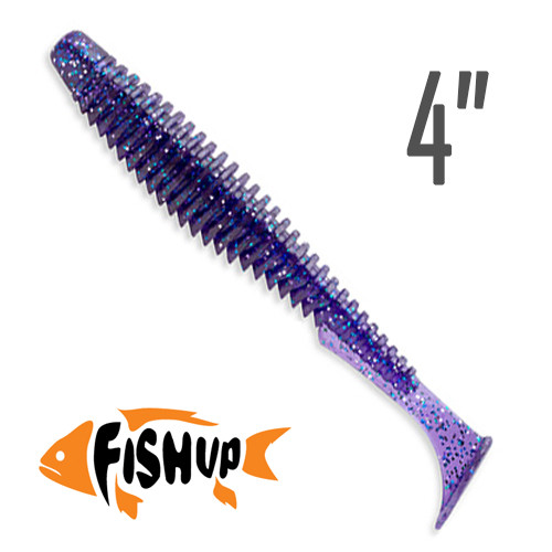 U-Shad 4" (100 мм.) 8 шт. Силікон FishUp col. 060, фото 1