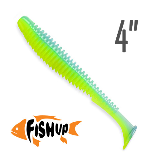 U-Shad 4" (100 мм.) 8 шт. Силікон FishUp col. 206, фото 1