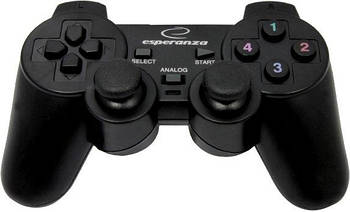 Джойстик Esperanza Gamepad EG102G USB Black/Green
