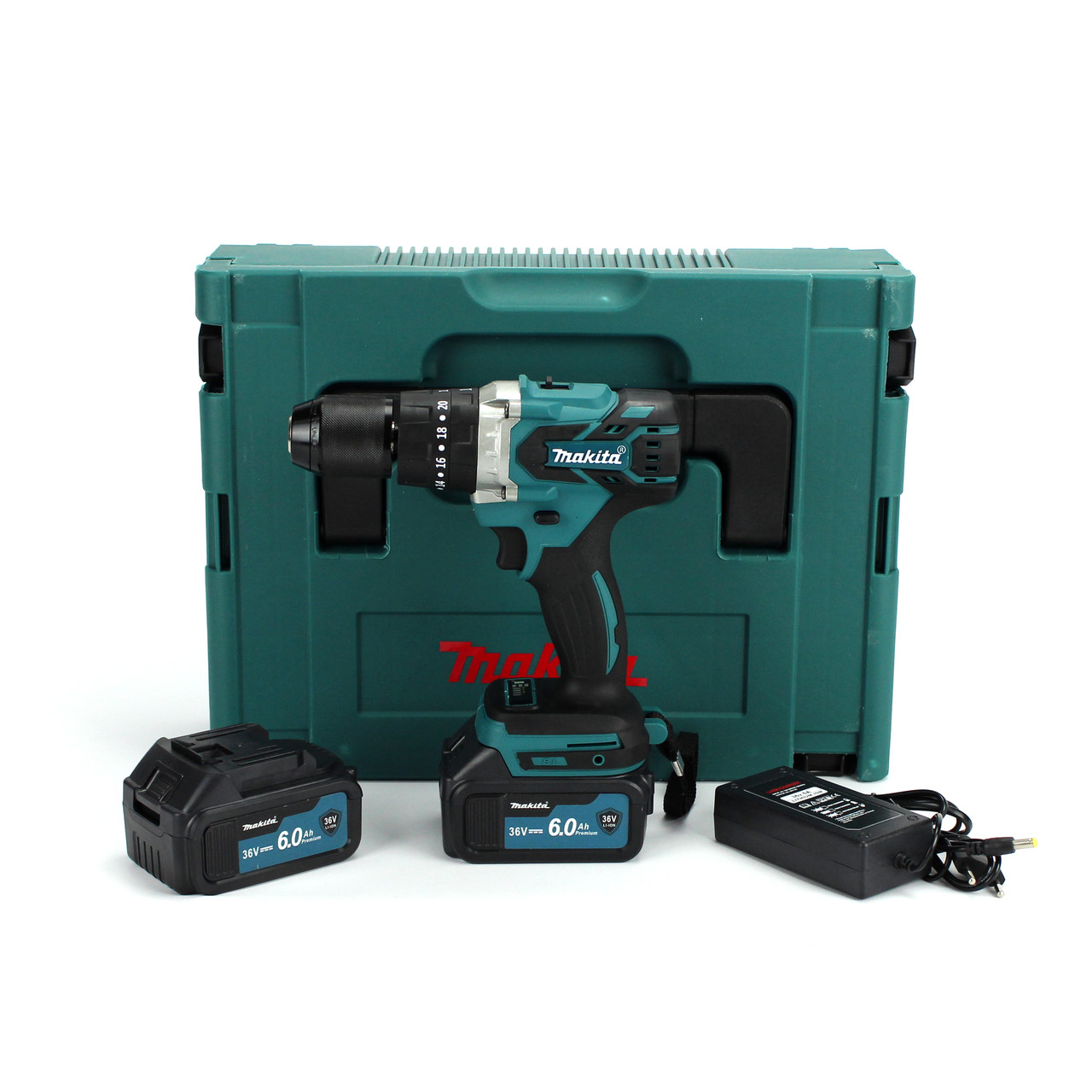  Ударный бесщеточный шуруповерт Makita DTW485 (36V, 6AH .