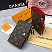 Жіночий стильний гаманець Louis Vuitton Луї Віттон, фото 4