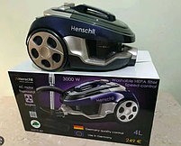 Колбовий контейнерний пилосос HENSCHLL XN19-87 4L без мішка (3000 Вт), з регулюванням потужності, фото 10