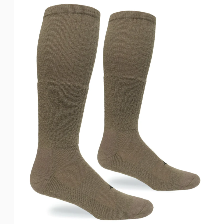 Термошкарпетки з вовни Merino, Розмір: Large (US 9-12 - наш 42-46), Колір: Coyote Brown, 1 пара