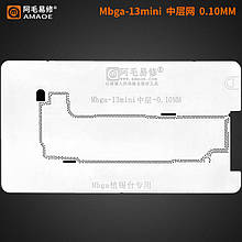 Трафарет Mbga Amaoe для iPhone 13 mini (0.10 mm)