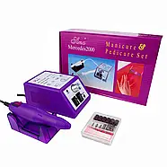 Стартовий набір для нарощування нігтів з лампою Sun One 48Вт з Фрезою для манікюру Lina Mercedes 2000 20Вт та гель лаками, фото 4