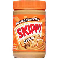 Арахисовая паста Skippy Roasted HONEY Nut creamy 462g