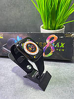 Smart Watch GS8 MAX 8 series FULL умные Смарт часы черного и других цветов наручные безрамочные Смартчасы 45мм