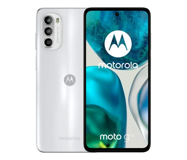 Motorola Moto G52 4/128GB Metallic White (PAU70010PL)