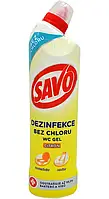 Гель для чищення унітазу Savo WC "Лимон", 750 мл