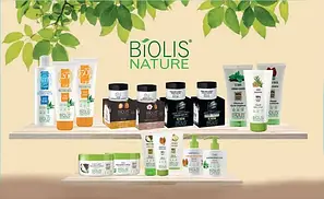 Продукція BIOLIS NATURE 98% натуральні інгредієнти — креми, гелі для душу, інтиму. гігієна, мило