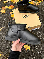 Женские угги Ugg Classic черные, стильные, уютные и универсальные угги Ugg