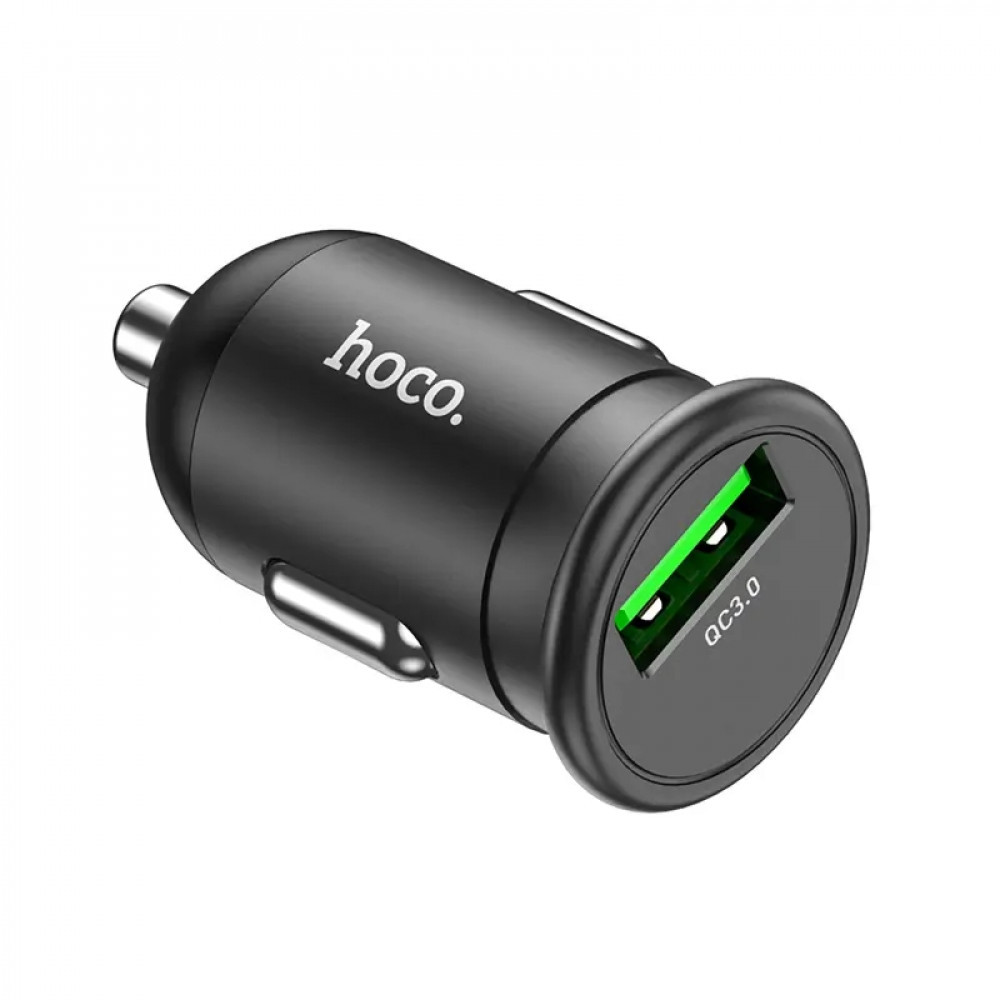 Автомобільний зарядний пристрій Hoco Z43 Mighty 1 USB QC 3.0 Швидке заряджання