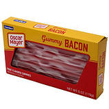 Американьскі цукерки бекон Oscar Mayer Gummy Bacon 170g, фото 3