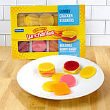 Желейки сендвич Lunchables Gummy Cracker Stackers Set 176g, фото 3