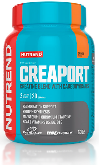 Креатин Nutrend Creatine Creaport 600 грамм Смак : orange EXP 5/25 року включно