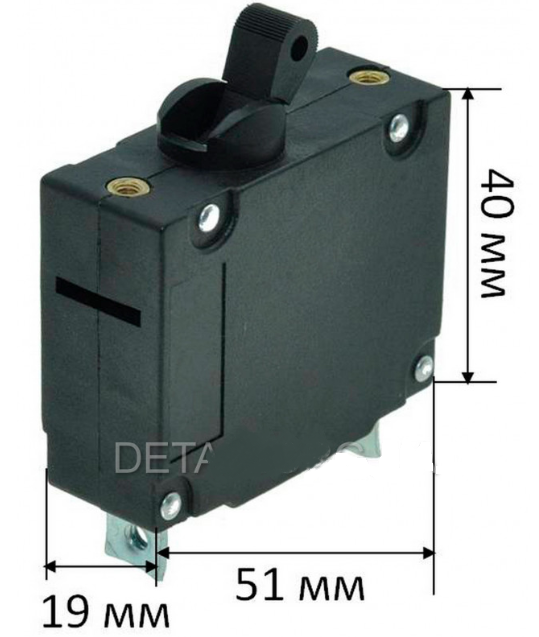 Вимикач автоматичний генератор GenPower (20А/ 230W)