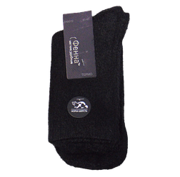 Чоловічі термошкарпетки норка Фена 6019 41-47 чорні
