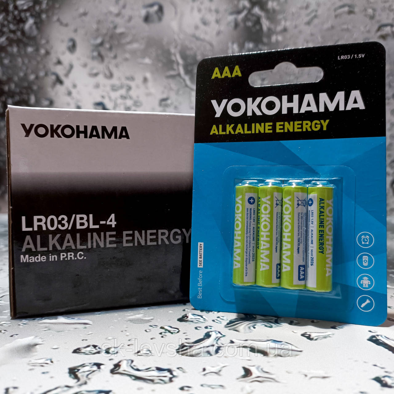 Батарейка AAA (R3) Yokohama Alkaline Energy BL-4 1.5 V