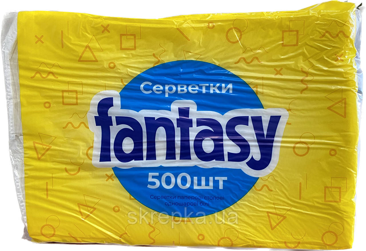 Серветки столові Fantasy 500 шт