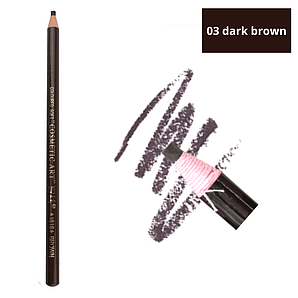 Олівець для розмітки для брів темно-коричневий
