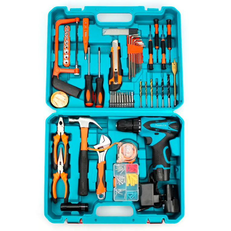 Шуруповерт Аккумуляторный Makita DF330DWE (12V2Ah) с Большим Набором ...