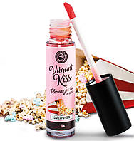 Блеск для губ с эффектом вибрации со вкусом попкорна Secret Play Vibrant Kiss, 6 грамм Talla