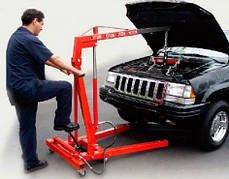 Кран гідравлічний підкатний складаний 2т TORIN T32002X