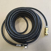 Шланг підкачування шин МАЗ, КАМАЗ, ЗІЛ, TIR ЄВРО L = 18 м обтискання з након. (під пистолет) 15 BAR Made in Italy RD-02657