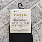 Шкарпетки чоловічі медичні без гумки середні весна/осінь р.43-46 рубчик асорті KARDESLER Туреччина 886633133, фото 5