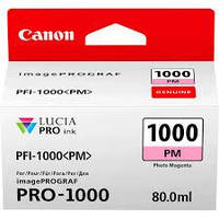 Чернильница Canon PFI-1000PM (Photo Magenta) (0551C001)