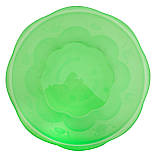 Миска пластикова 5 літрів прозора салатова Ø 29 см h=12 см (ПолімерАгро), фото 3