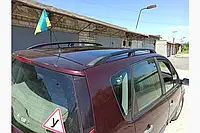 Рейлинги Renault Scenic 2003-2009 [КБ] ЧОРНІ STF (Турція) Scenic II , Компл.