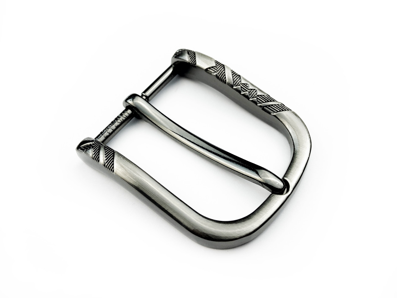 Пряжка ремінна 35мм М-23451 колір Темний-нікель, фото 1