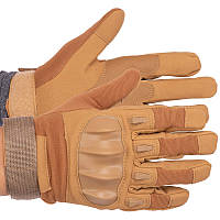 Перчатки тактические с закрытыми пальцами Zelart Sprinter 8790 размер XL Khaki