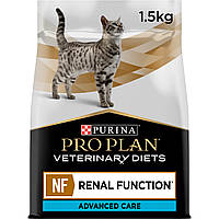 Сухий дієтичний корм PRO PLAN VETERINARY DIETS NF Renal Function Advanced Care для  котів при хворобі нирок 1.5 кг (7613287886347)