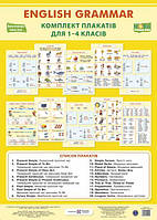 Английская грамматика. Комплект плакатов для 1-4 классов