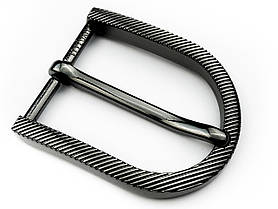 Пряжка ремінна 35мм М-23457 колір Темний-нікель