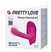 Стимулятор клітора PRETTY LOVE — FANCY CLAMSHELL APP 10 режимів вібрації, фото 9