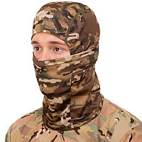 Подшлемник балаклава тактическая Zelart Action ZK-5 Camouflage Woodland