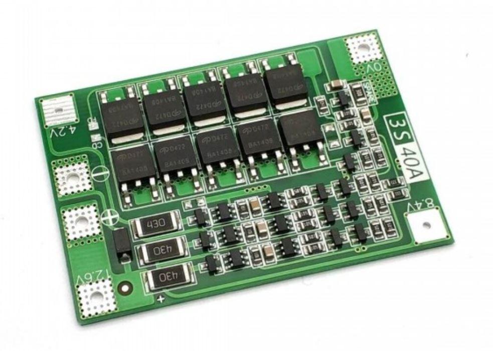 BMS 3S 60A контролер заряду Li-ion батарей з балансуванням